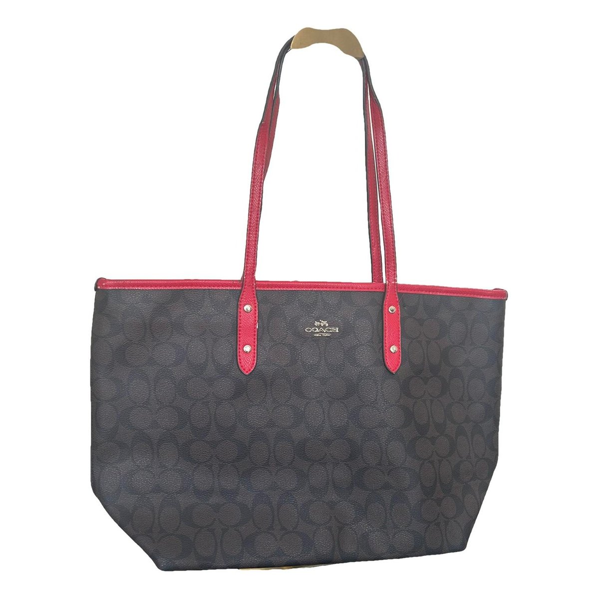 CITY ZIP TOTE leather handbag