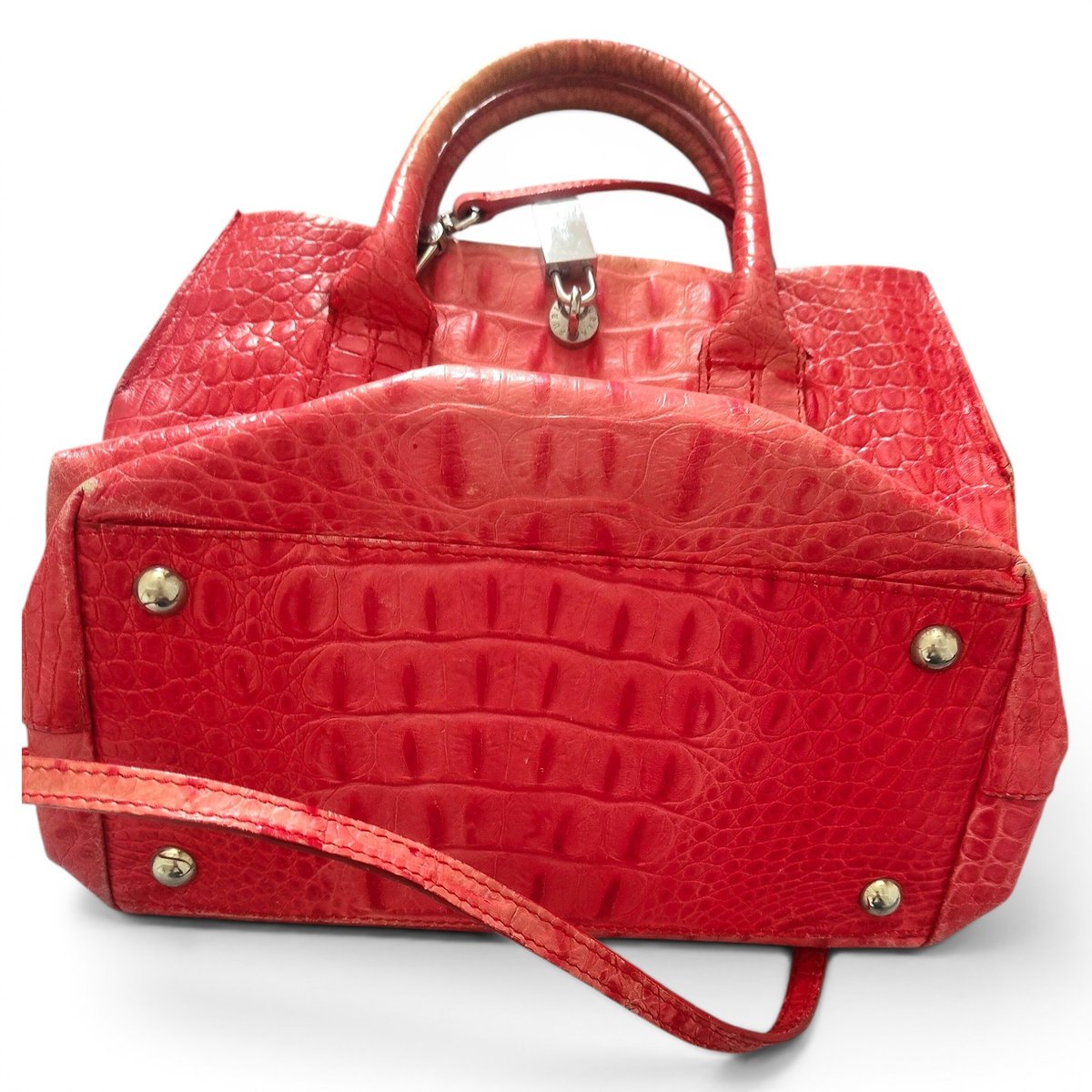 Leather satchel