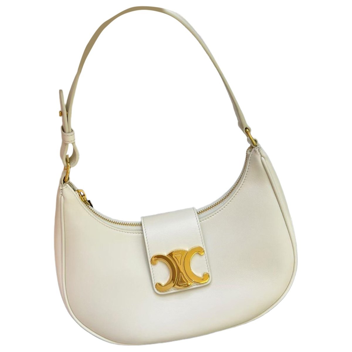 Triomphe Long leather handbag