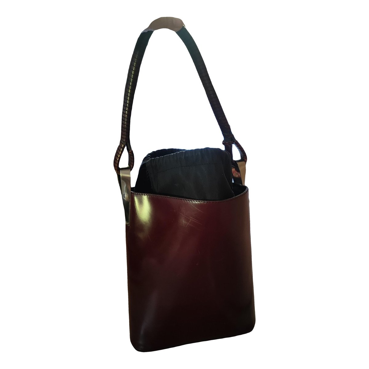 Pagodon leather handbag