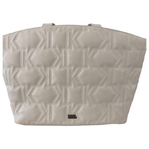 Leather tote