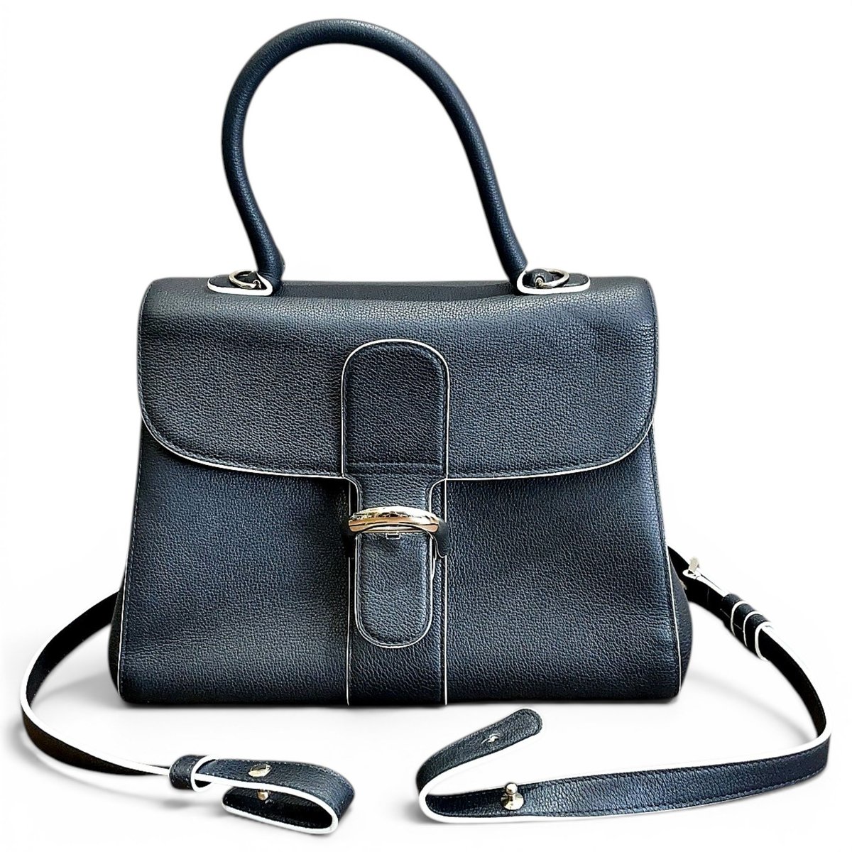 Brillant leather handbag
