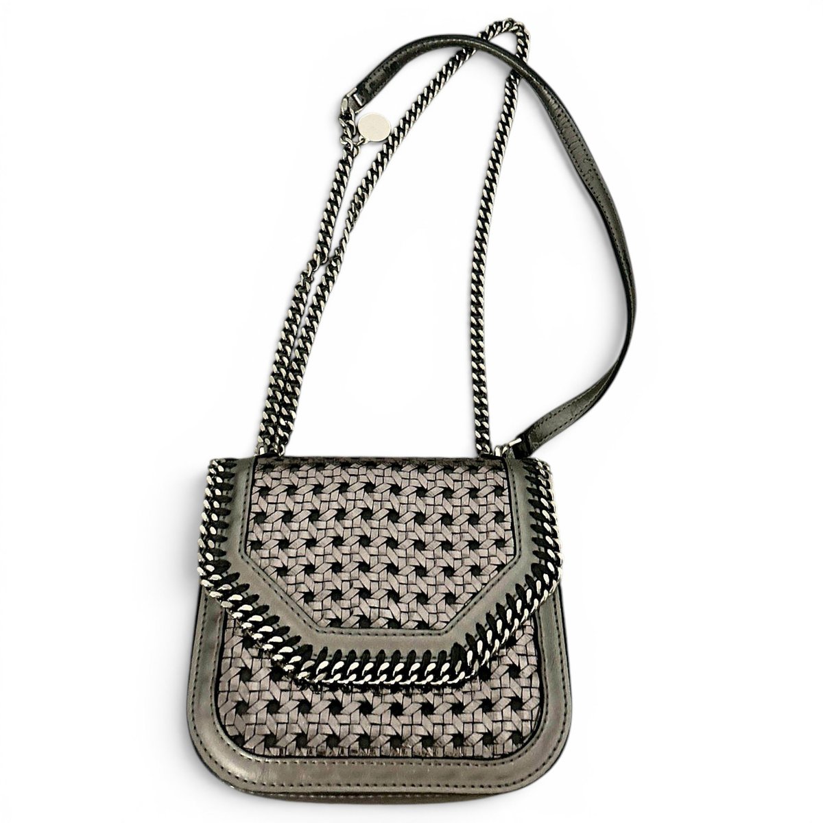 Patent leather crossbody bag