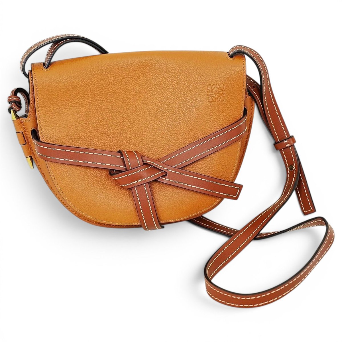 Gate leather handbag