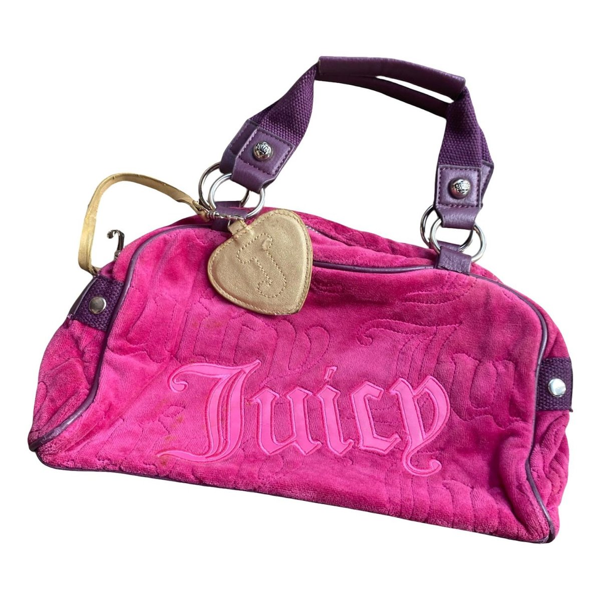 Velvet handbag