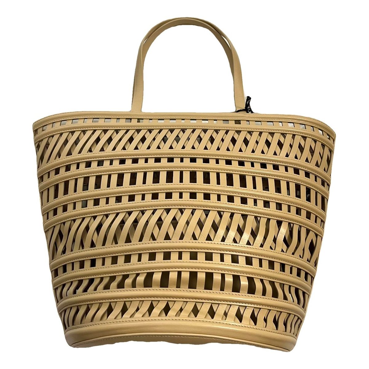 Mina leather handbag