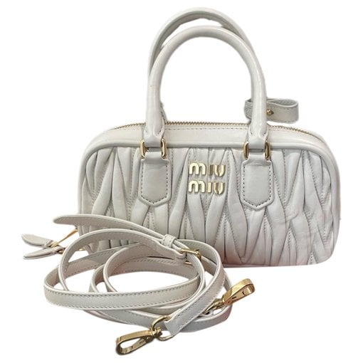 Arcadie leather handbag