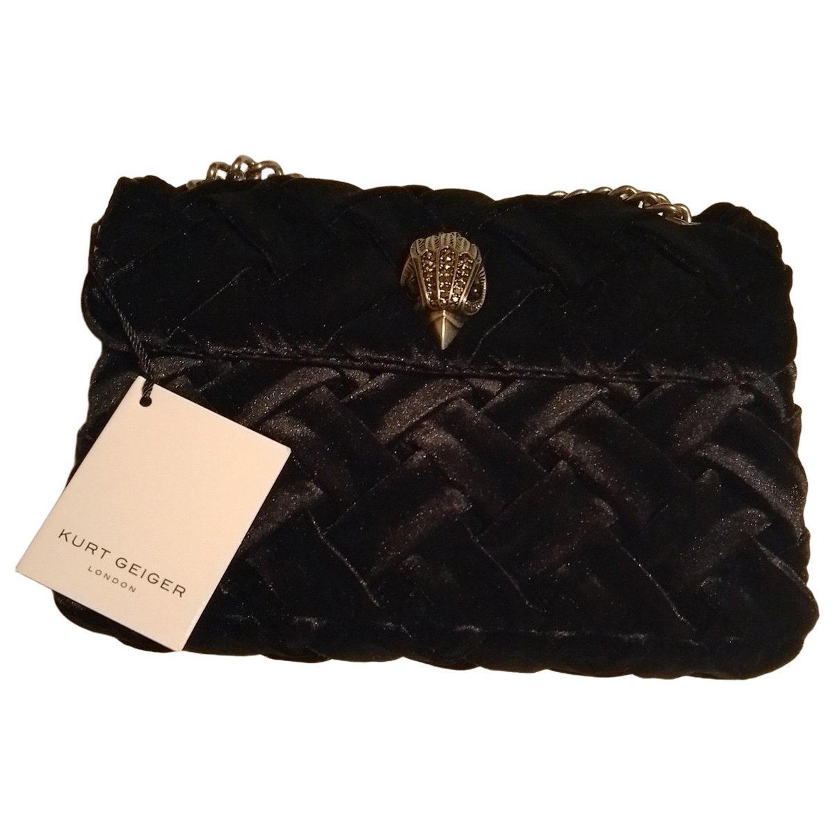 Velvet handbag