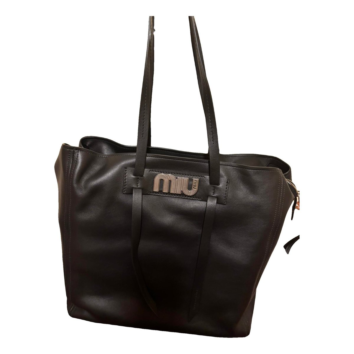 Grace Lux leather tote