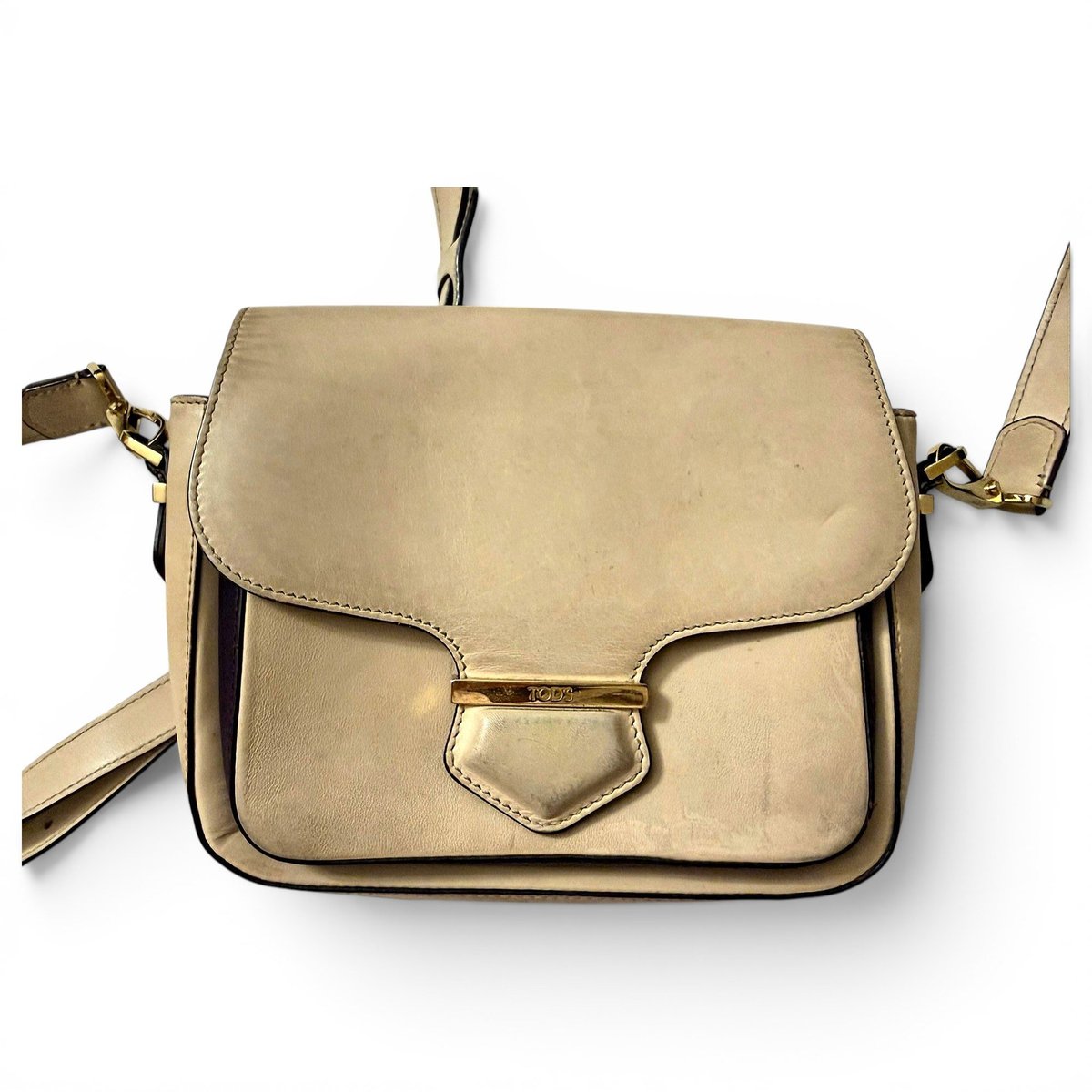 Leather crossbody bag