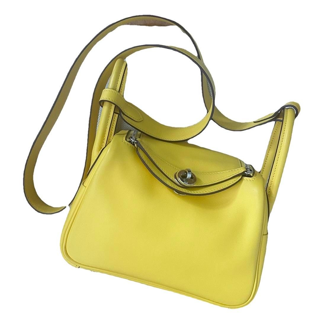 Lindy leather handbag