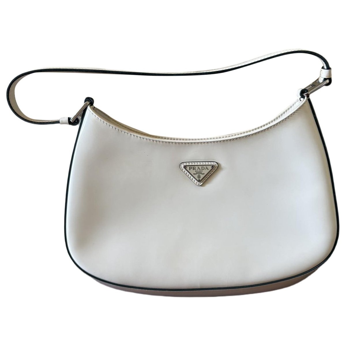 Cleo patent leather handbag