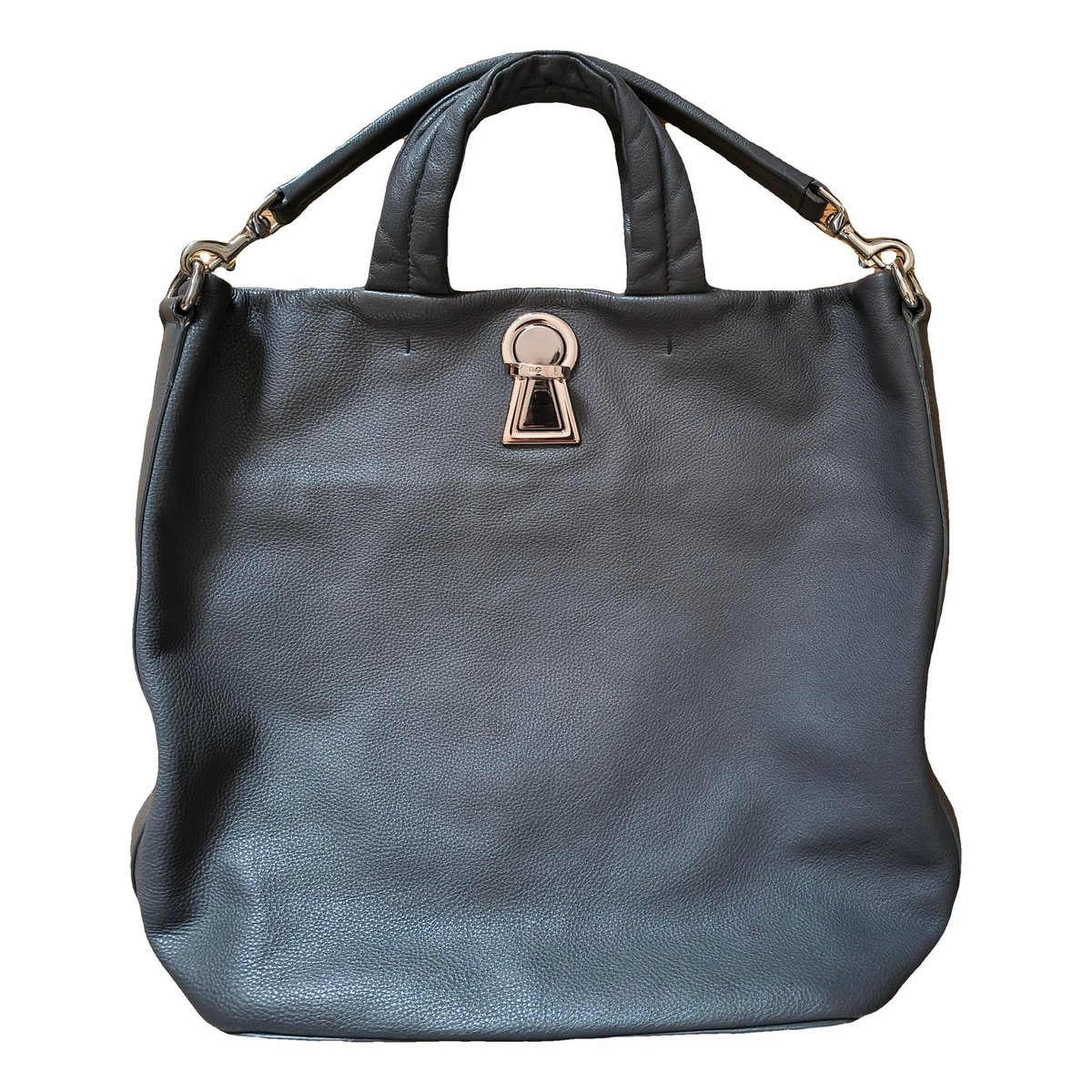 Leather tote