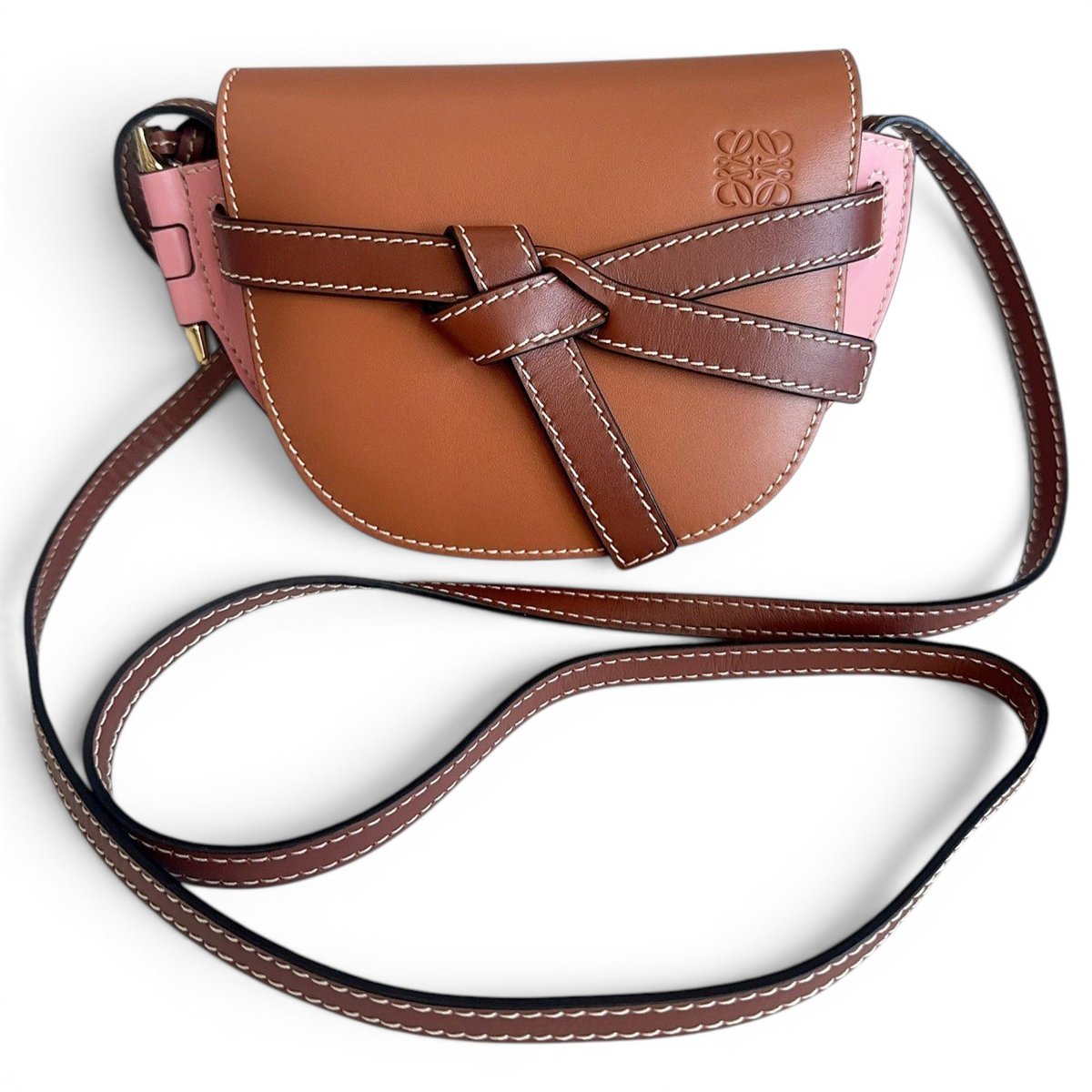 Gate leather handbag