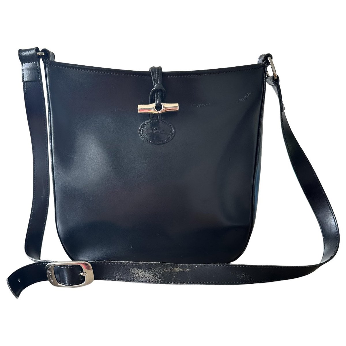 Roseau leather crossbody bag
