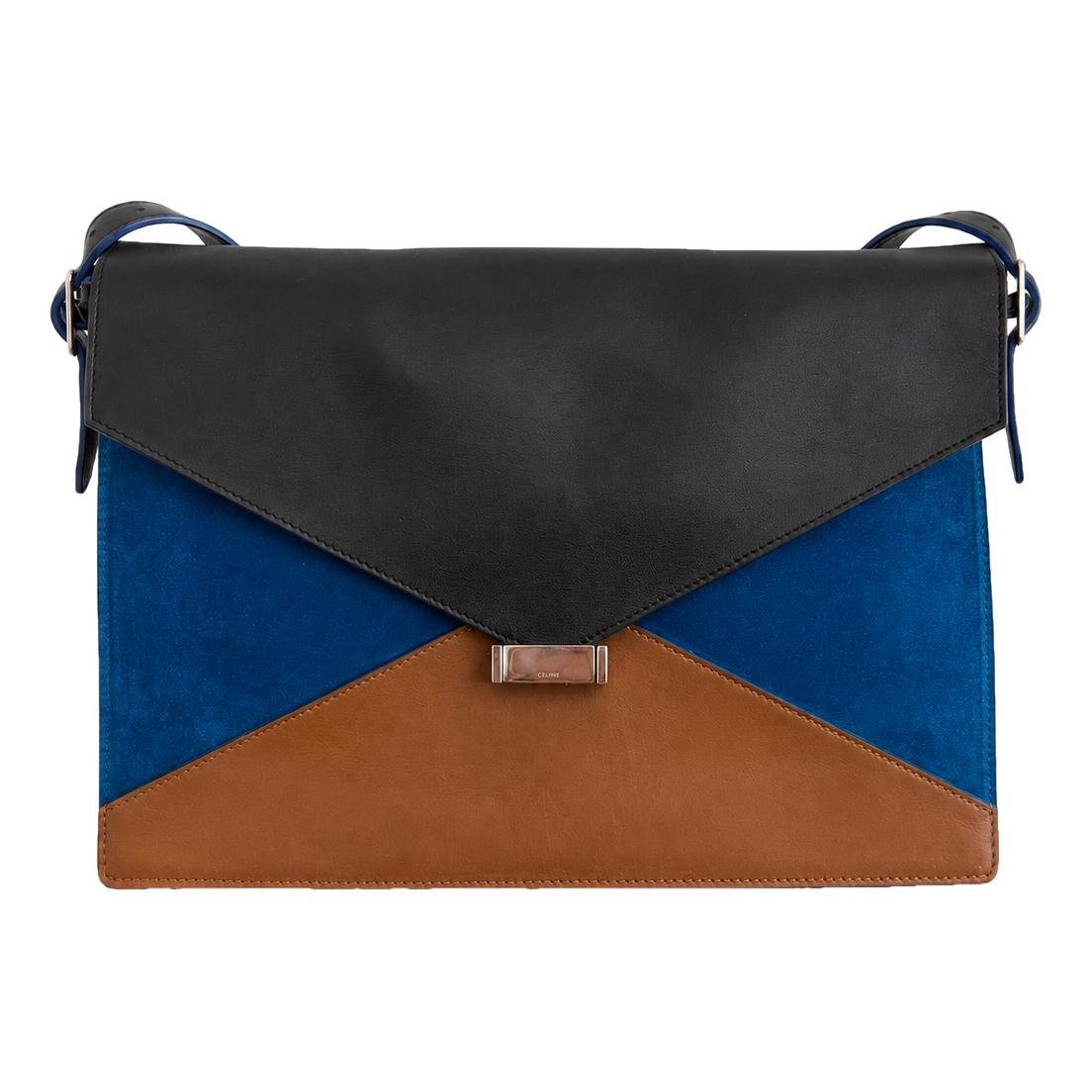 Diamond Clutch leather handbag