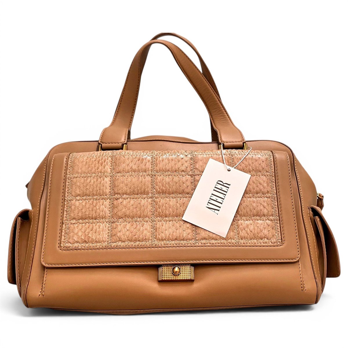 Exotic leathers handbag