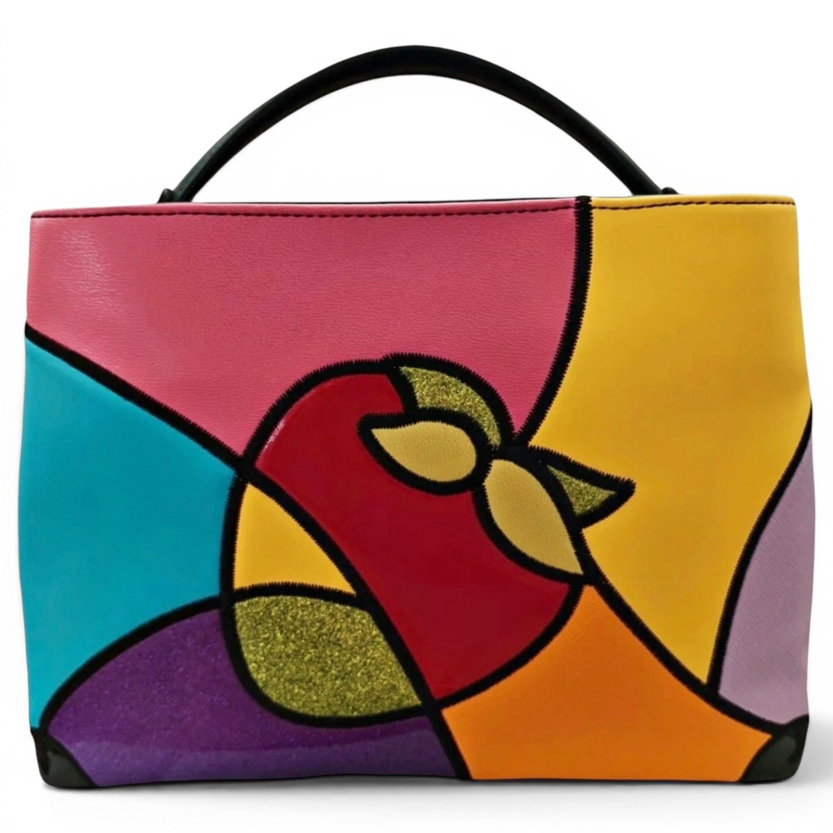 Vegan leather handbag
