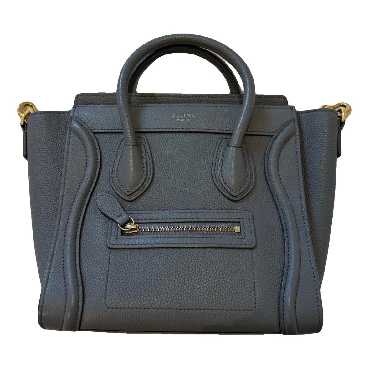 Nano Luggage leather handbag