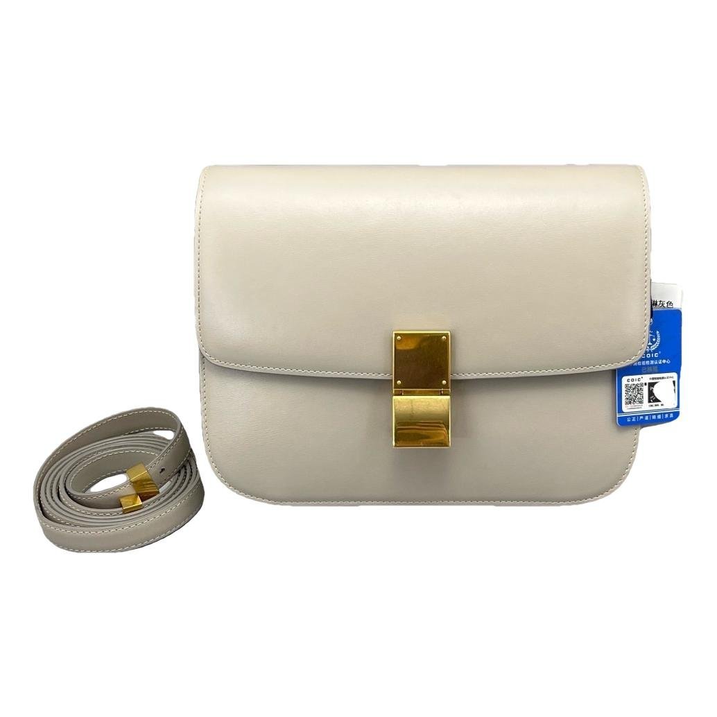 Classic leather handbag