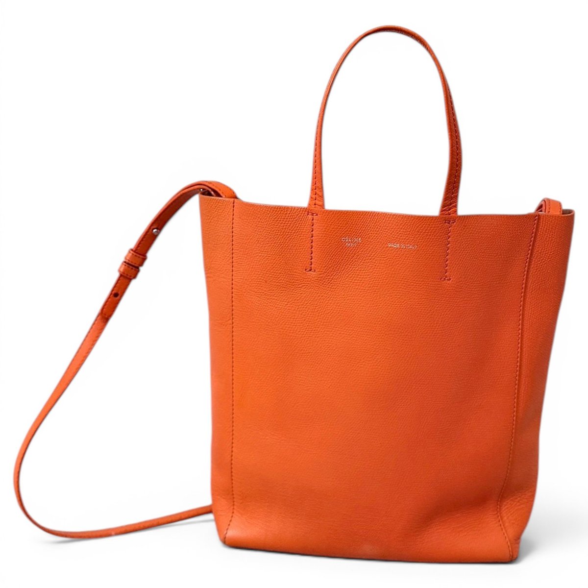 Cabas leather crossbody bag