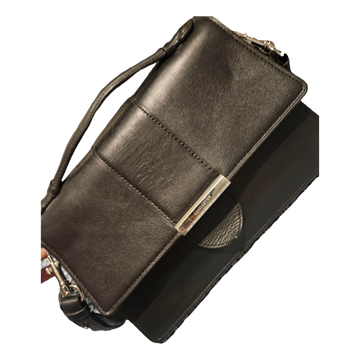 Leather crossbody bag