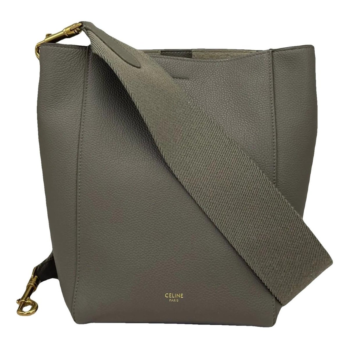 Seau Sangle leather tote