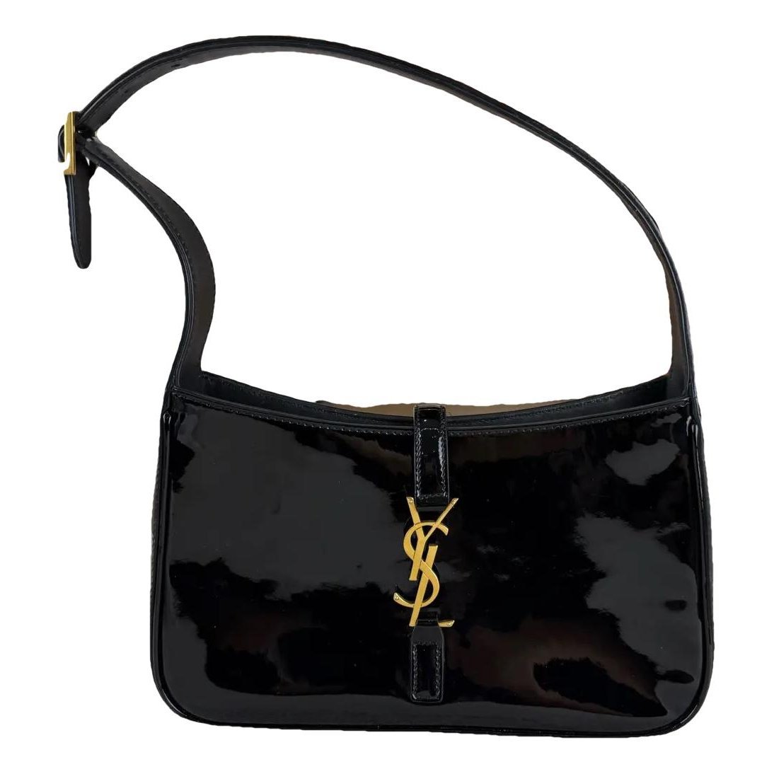 Le 5 à 7 patent leather handbag