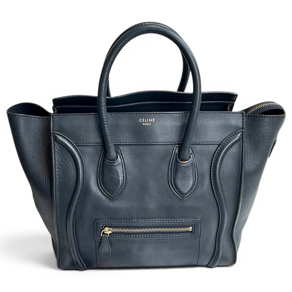 Luggage leather handbag