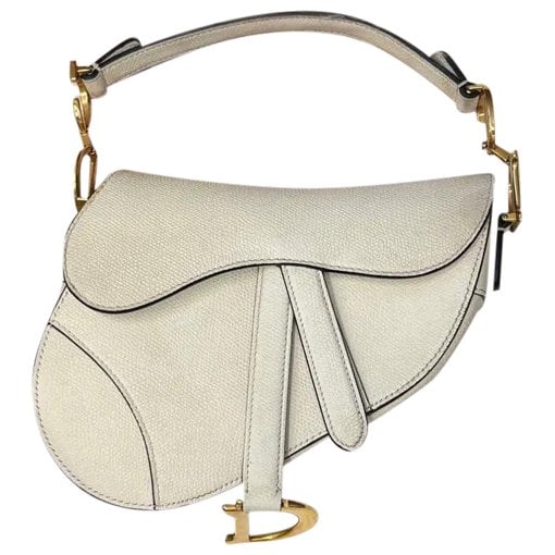 Saddle leather handbag