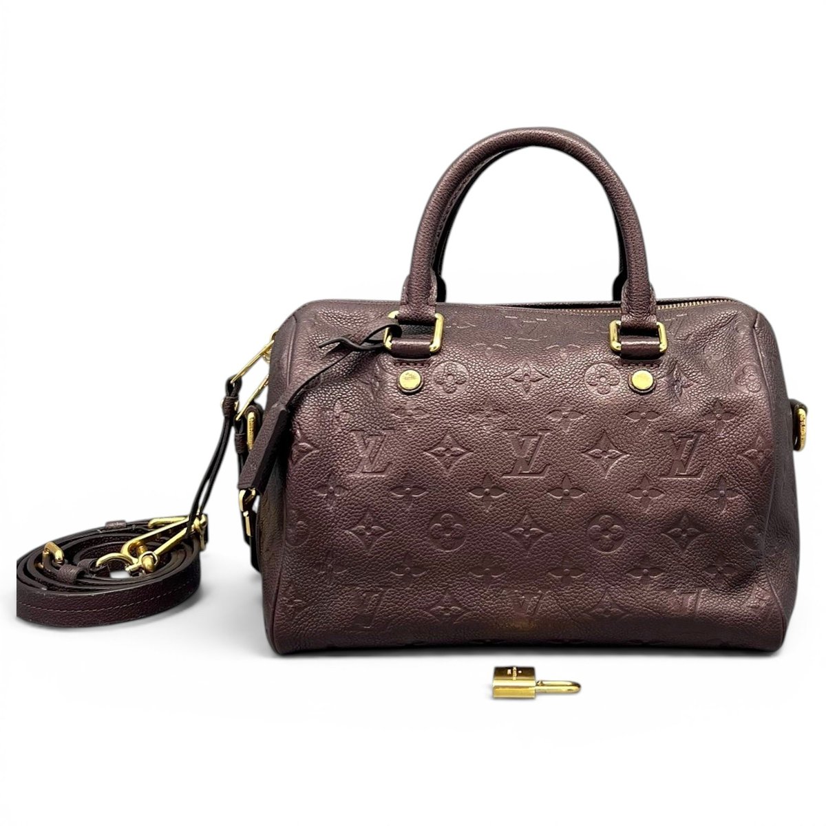 Speedy Bandoulière leather crossbody bag