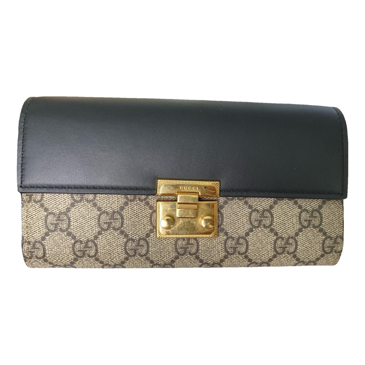 Padlock vinyl handbag