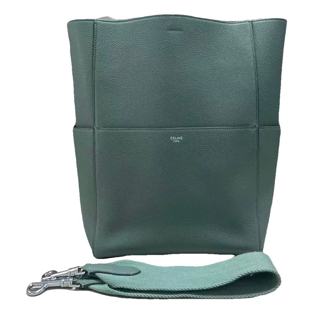 Seau Sangle leather tote