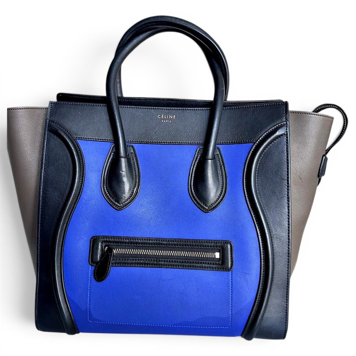 Luggage leather handbag