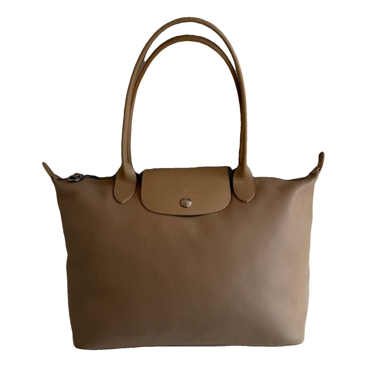 Pliage leather handbag
