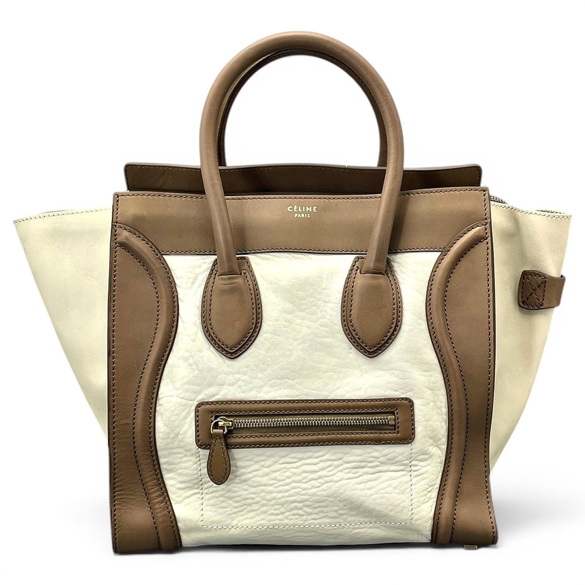 Luggage leather handbag