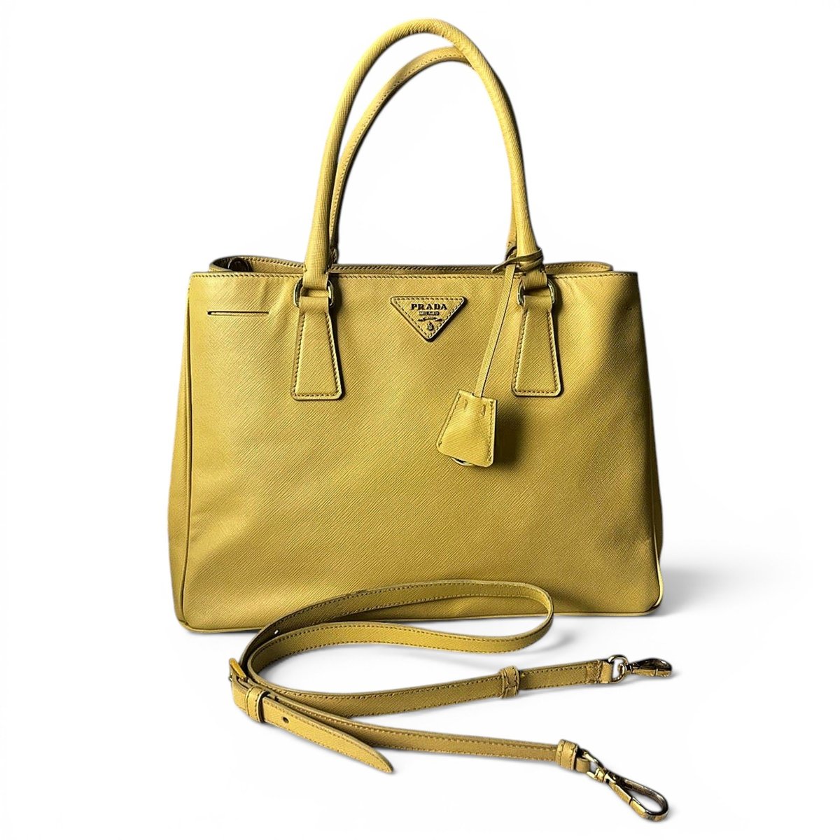 Galleria leather handbag