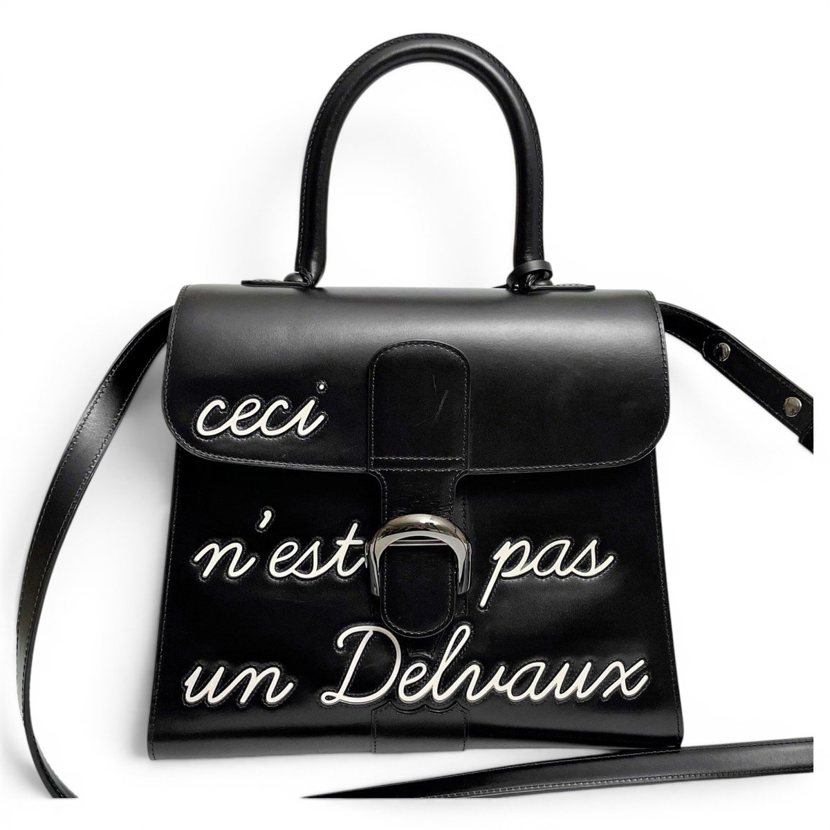 Brillant leather handbag