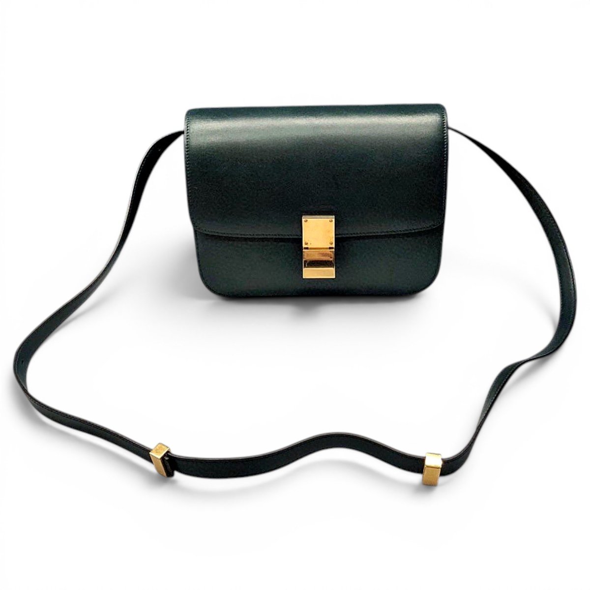 Classic leather handbag