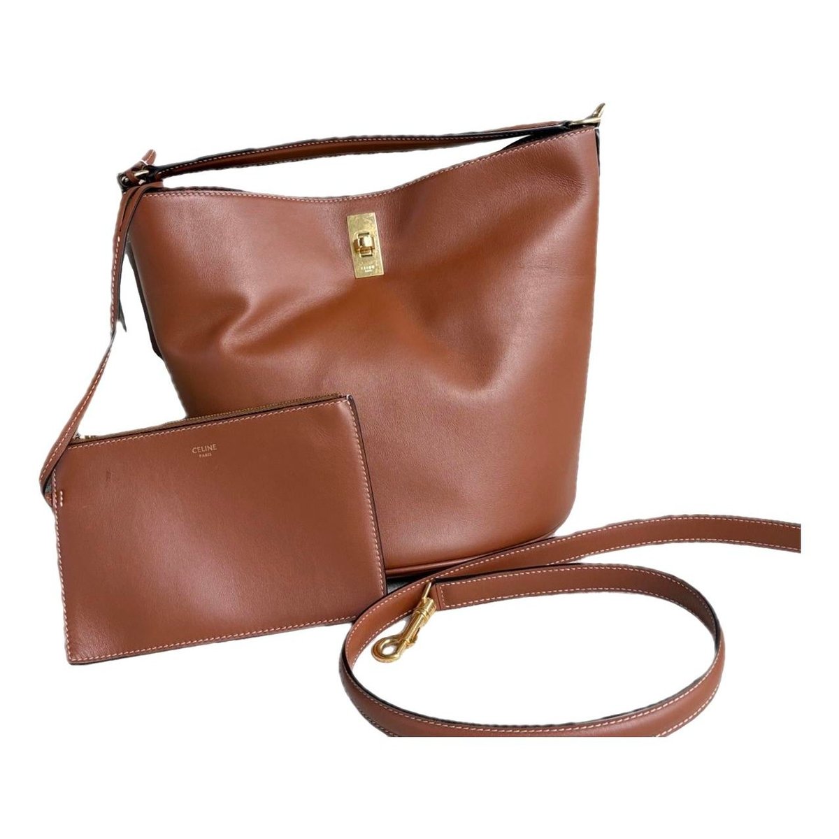 SEAU 16 leather handbag