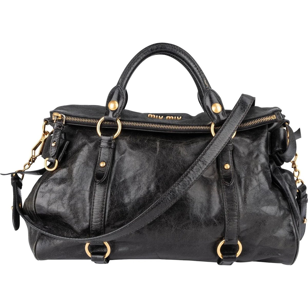 Vitello leather handbag