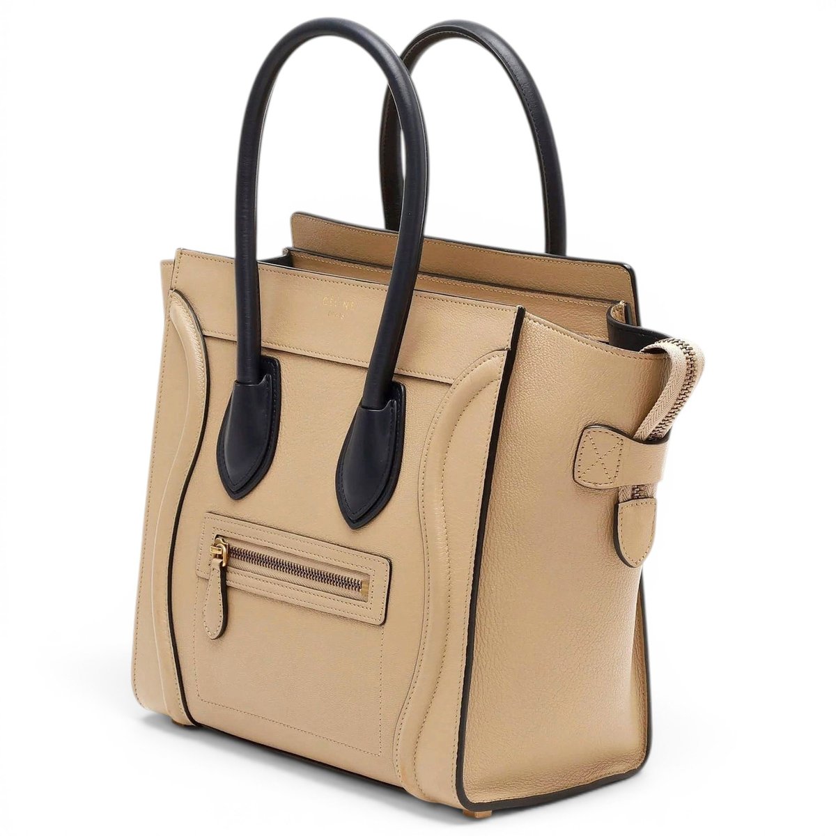 Nano Luggage leather tote