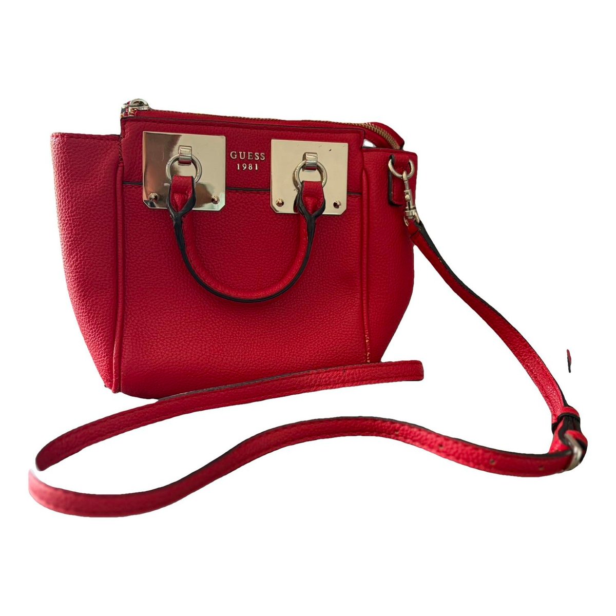 Leather crossbody bag