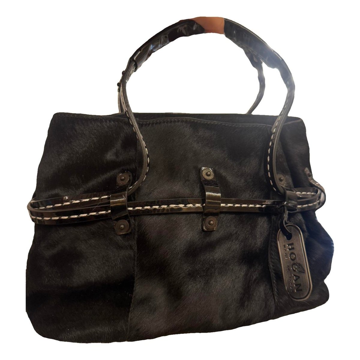 Pony-style calfskin handbag