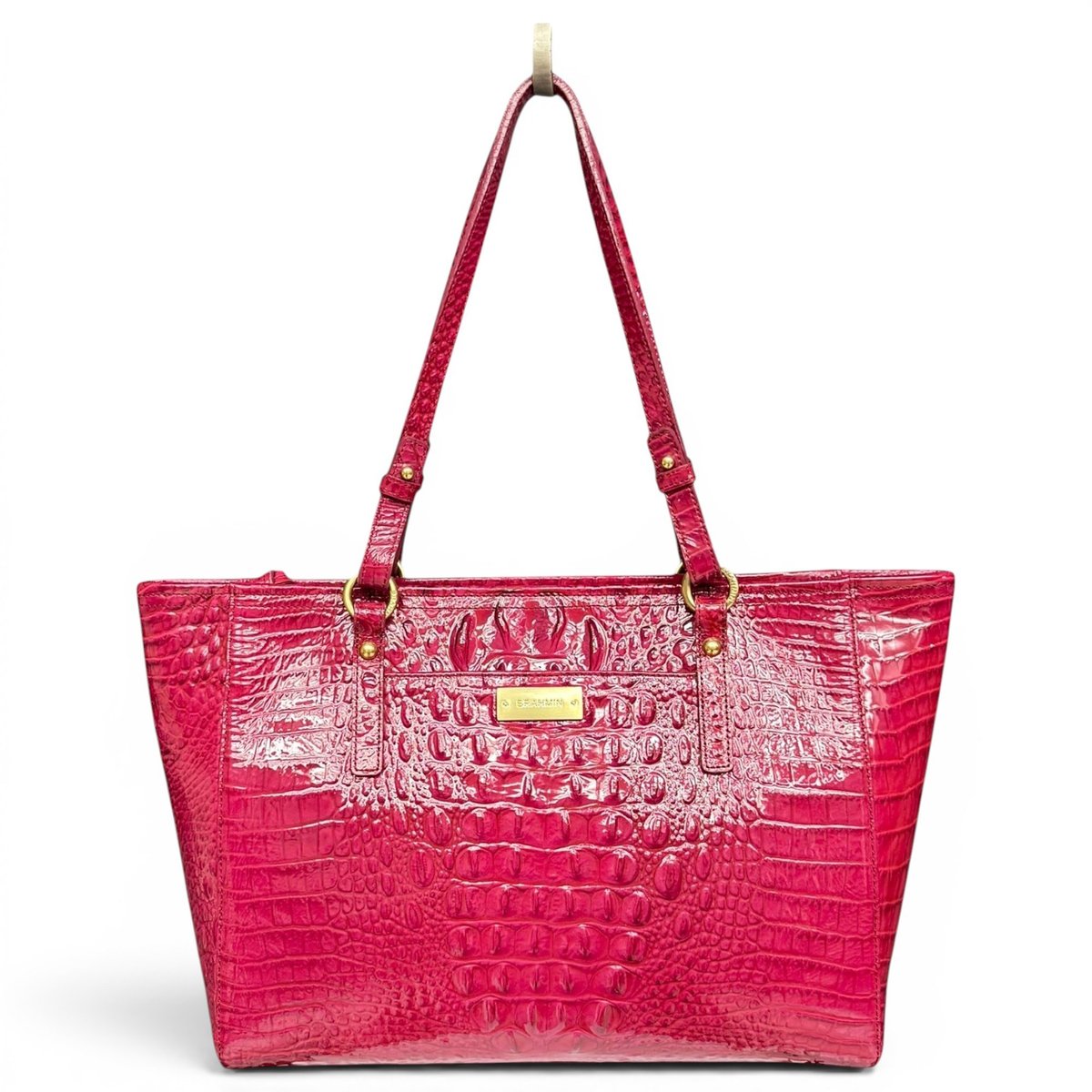 Leather tote
