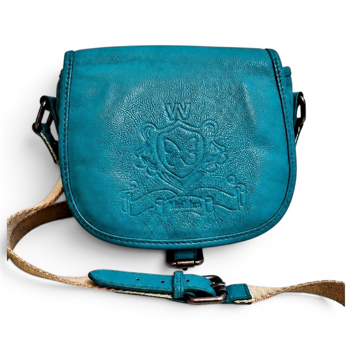 Leather crossbody bag
