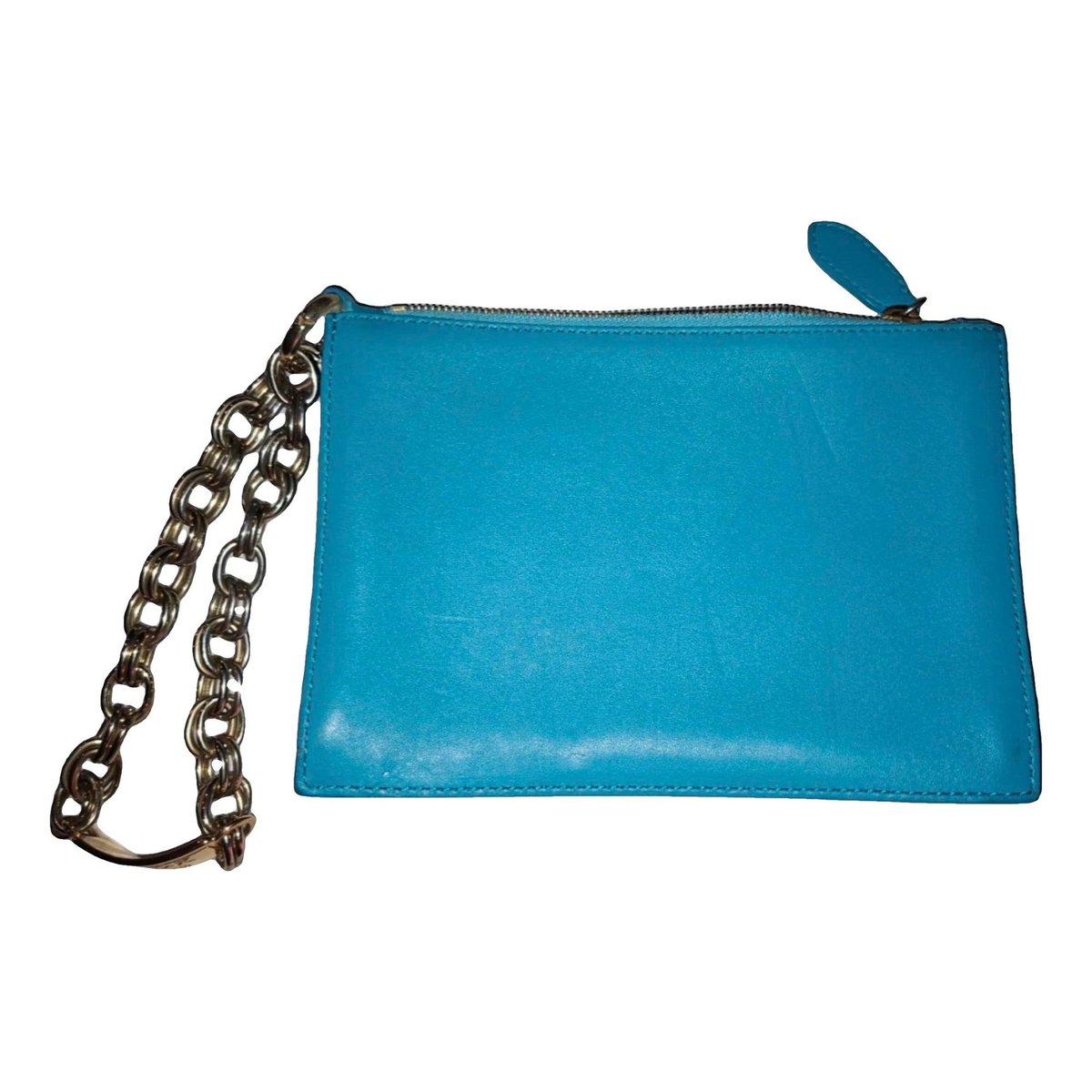 Vegan leather clutch bag