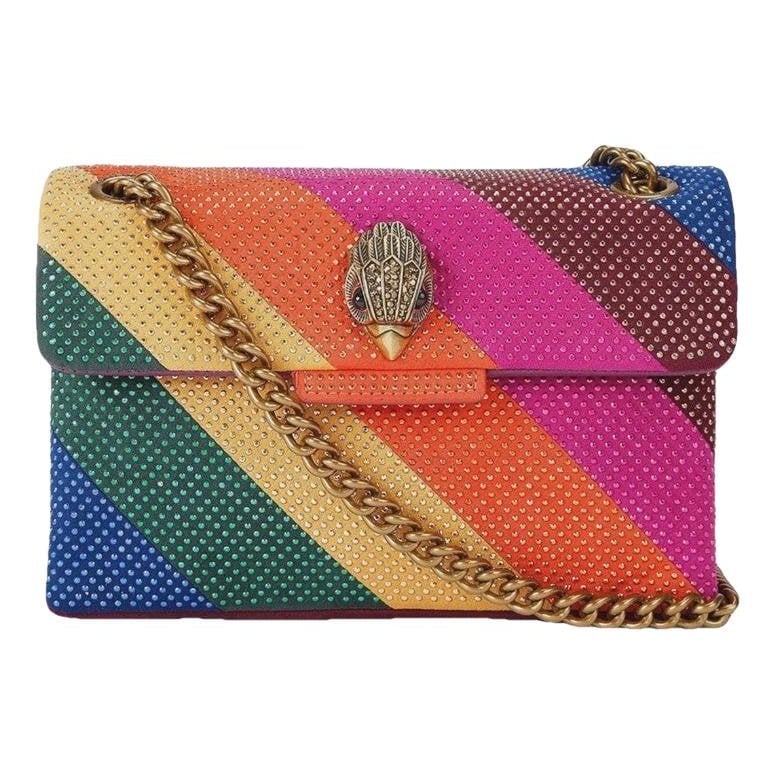 Velvet clutch bag
