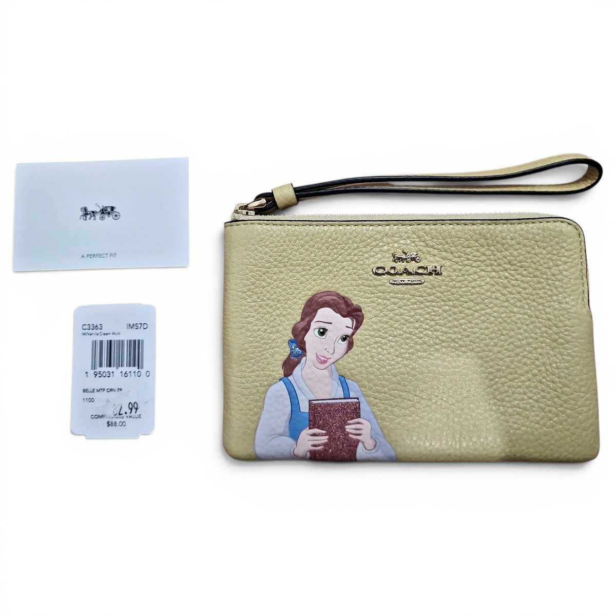 Disney collection leather handbag