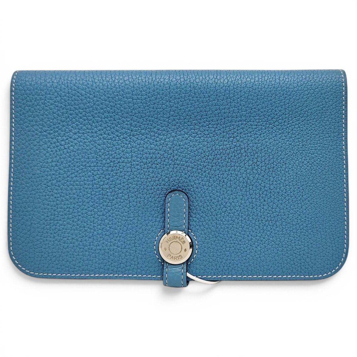 Dogon leather clutch bag